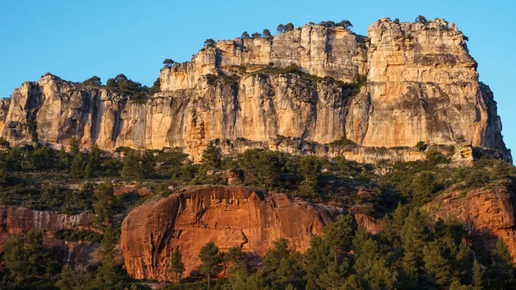 Rock formation Siurana, Spain