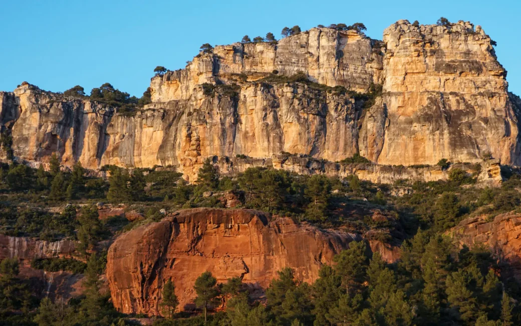 Rock formation Siurana, Spain