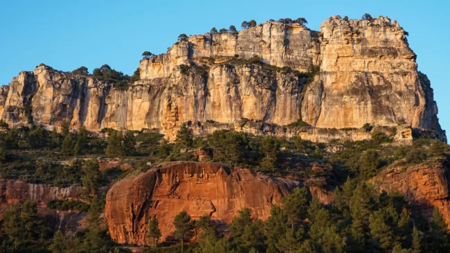 Rock formation Siurana, Spain